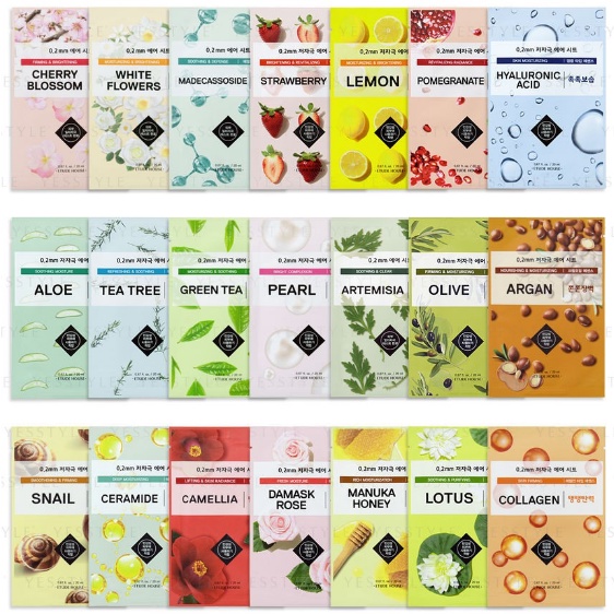 Etude House 0.2mm Therapy Air Sheet Mask Masker Etude House