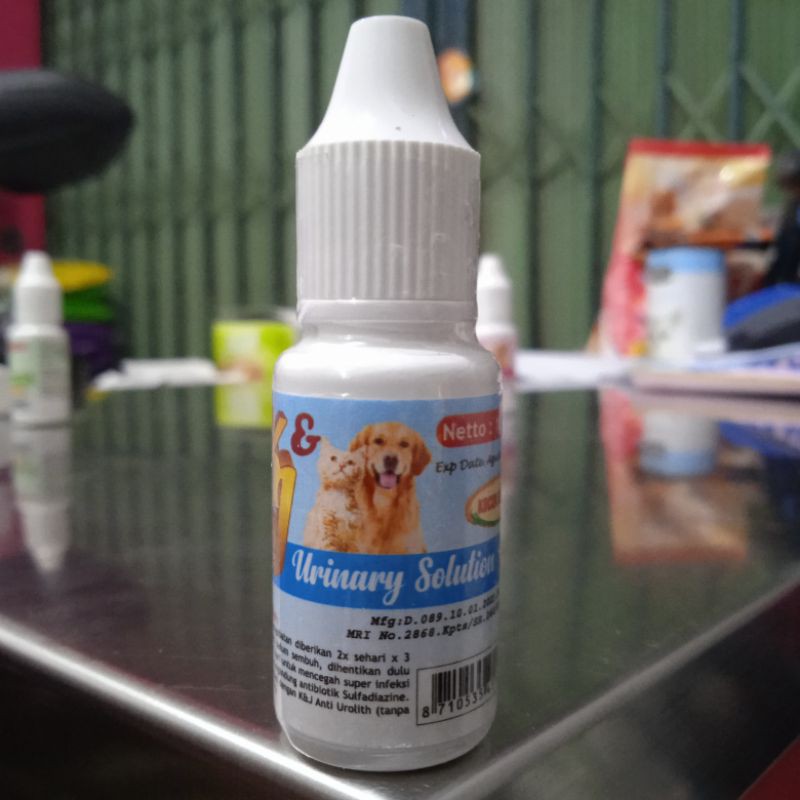 Obat Saluran Kencing Kucing Anjing~ Kj urinary Solutions