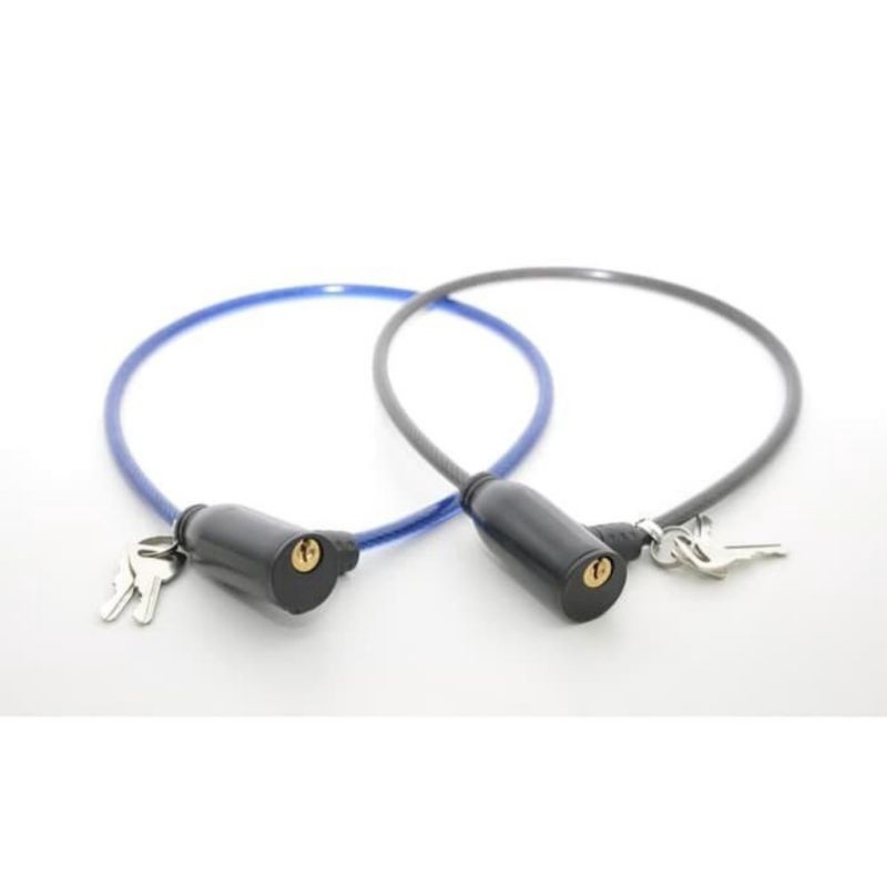 Gembok Sepeda Cable Lock Kunci Pengaman Motor Helm Pentol Baja Karet Kawat Termurah-4