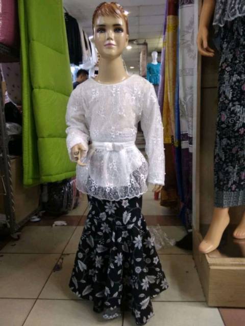 SET KEBAYA ANAK TULLE/AURORA TULLE ANAK/KEBAYA MODERN