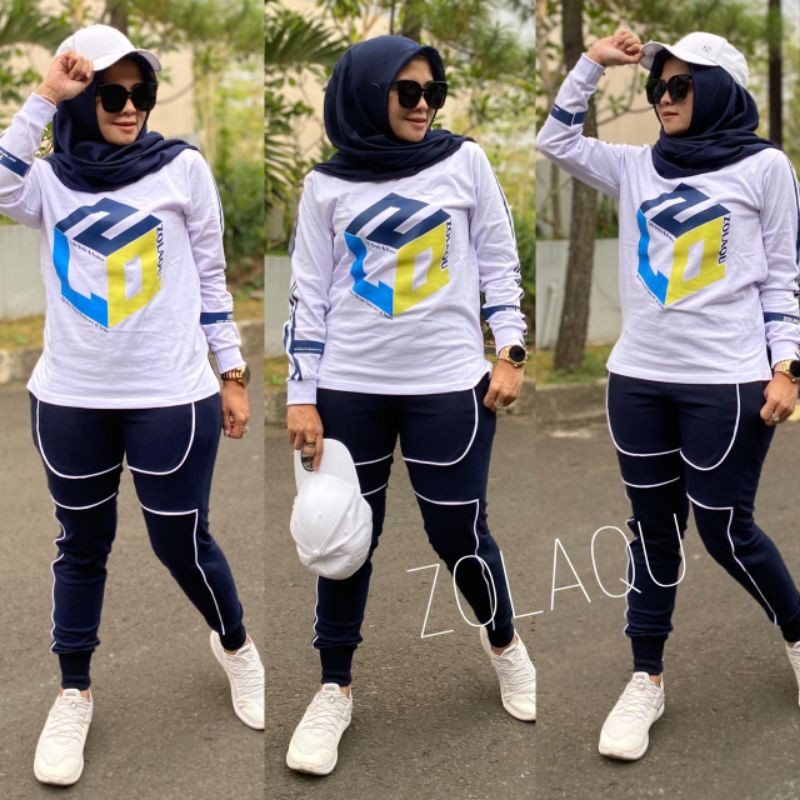 setelan Zolaqu ori harga grosir