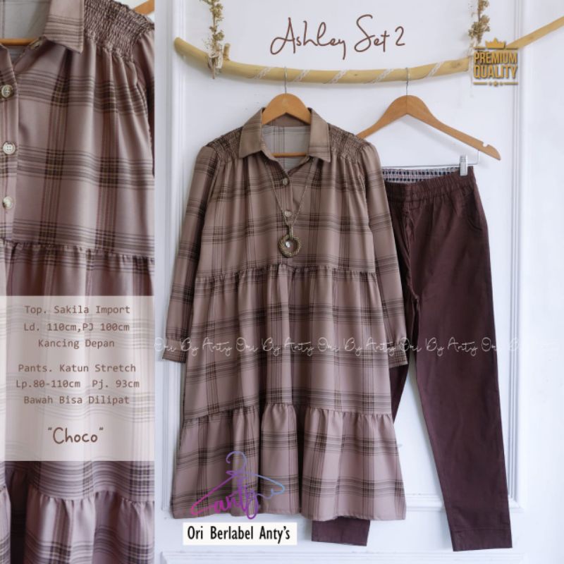 set wanita#ori berlabel#anty's