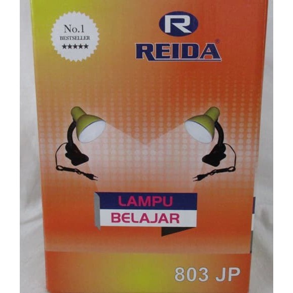 Lampu Jepit Belajar REIDA 803 / Desk Lamp PLC LED