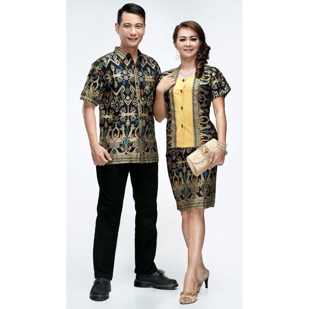 BATIK KELUARGA FAMILY COPLE SARIMBIT SERAGAM TERBARU AYAH IBU ROK N BLUS NARITA PRODO PENDEK HITAM