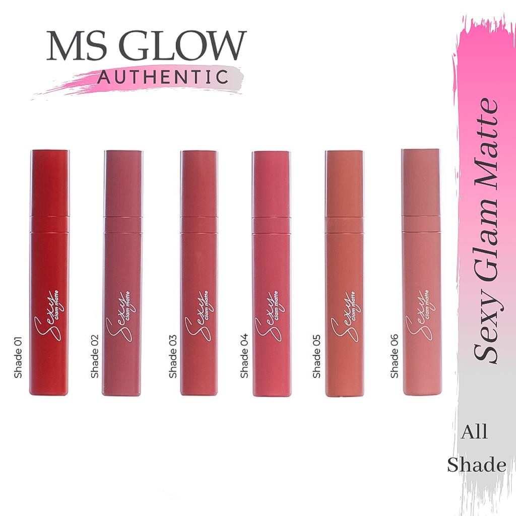 MS Glow Sexy Glam Matte MS Glow Original Lipstik MS Glow