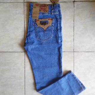  CeLana  Jeans  Levis  Jumbo Bahan MeLar strech 39 44 Biru  