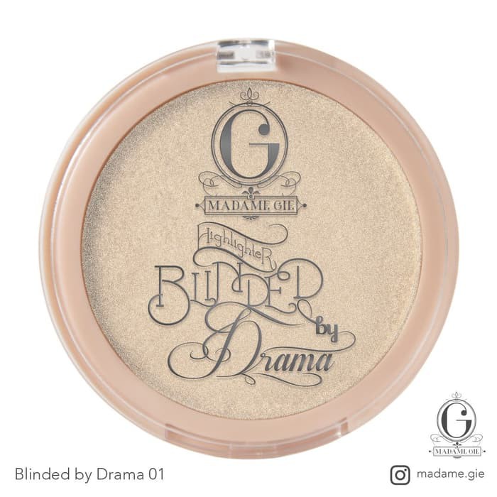 Madame Gie Fabulous Lava Light Liquid Highlighter/ Blinded By Drama - Highlighter madame gie - BPOM