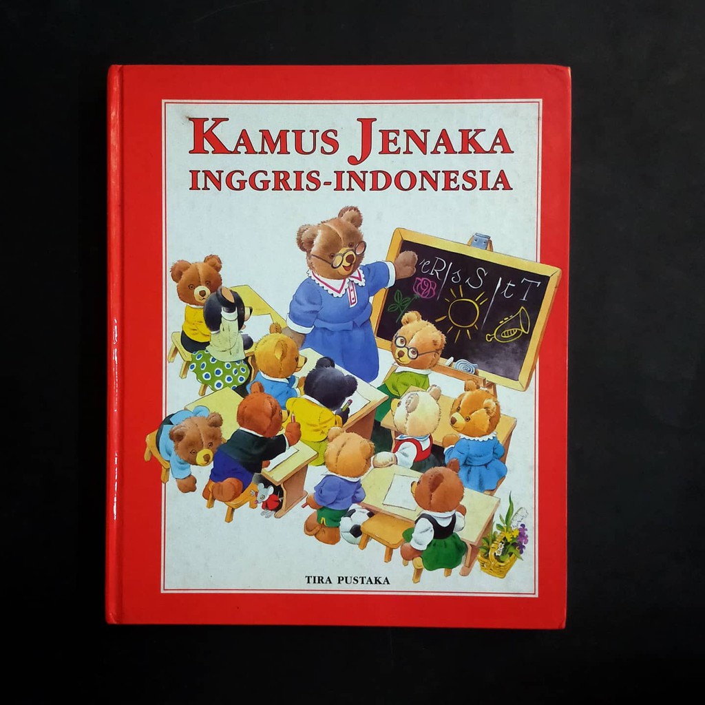 Buku Anak Kamus Jenaka Inggris-Indonesia Tony Wolf Stok Kedua