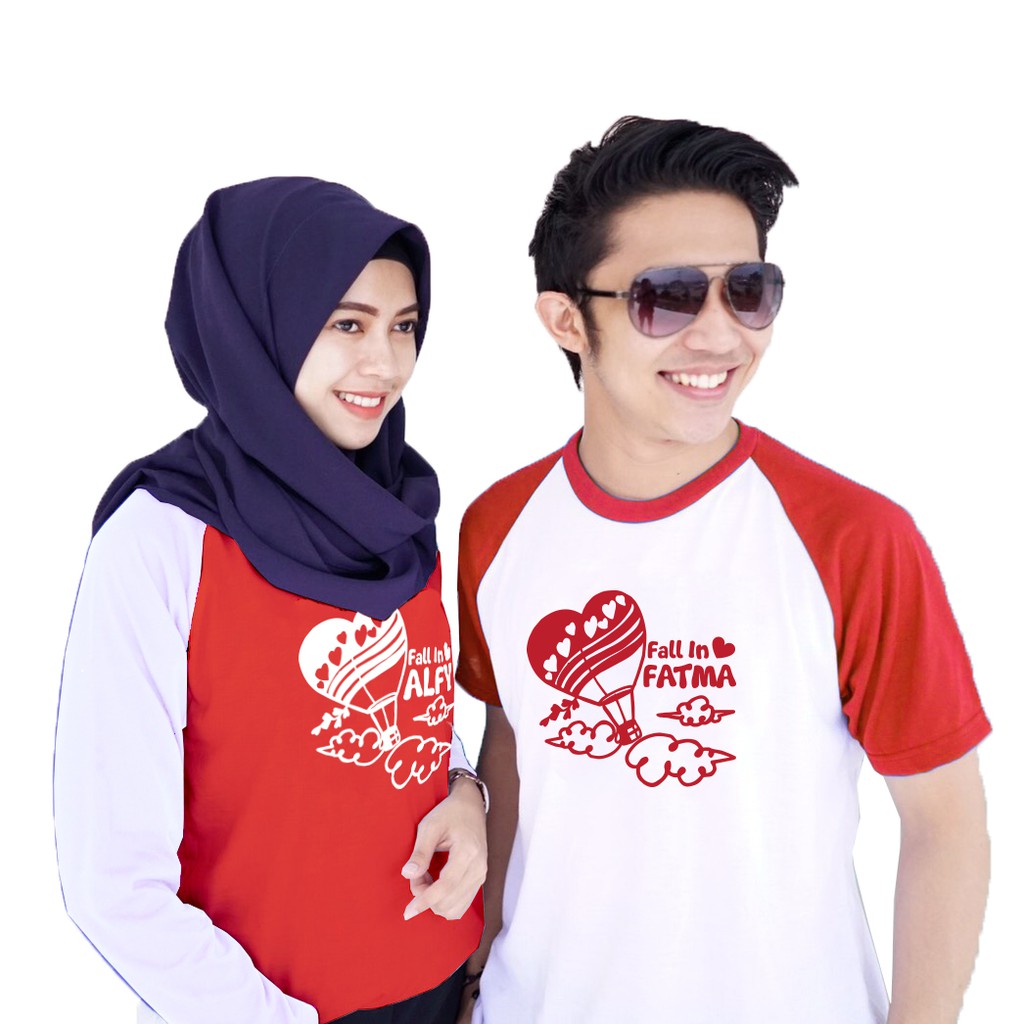 Trend Terbaru Desain Kaos Polos Couple Ide Baju Couple My Xxx Hot Girl 