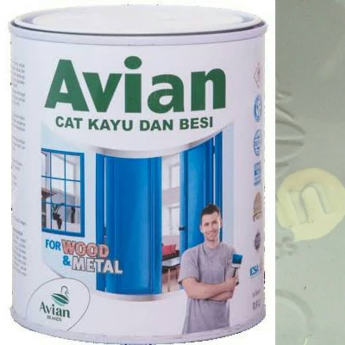 

Cat Minyak Avian untuk kayu besi SUPER WHITE