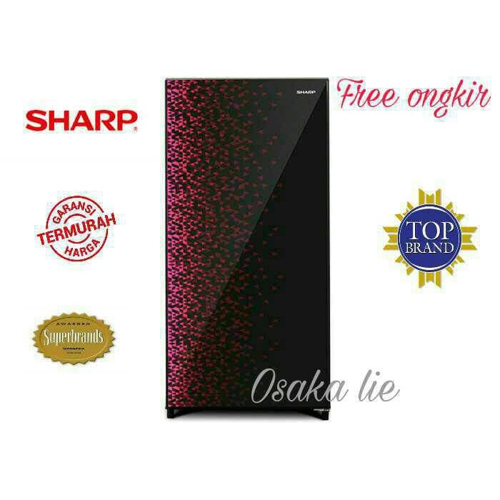 KULKAS SHARP SJX-185MG GR SHINE 1 PINTU