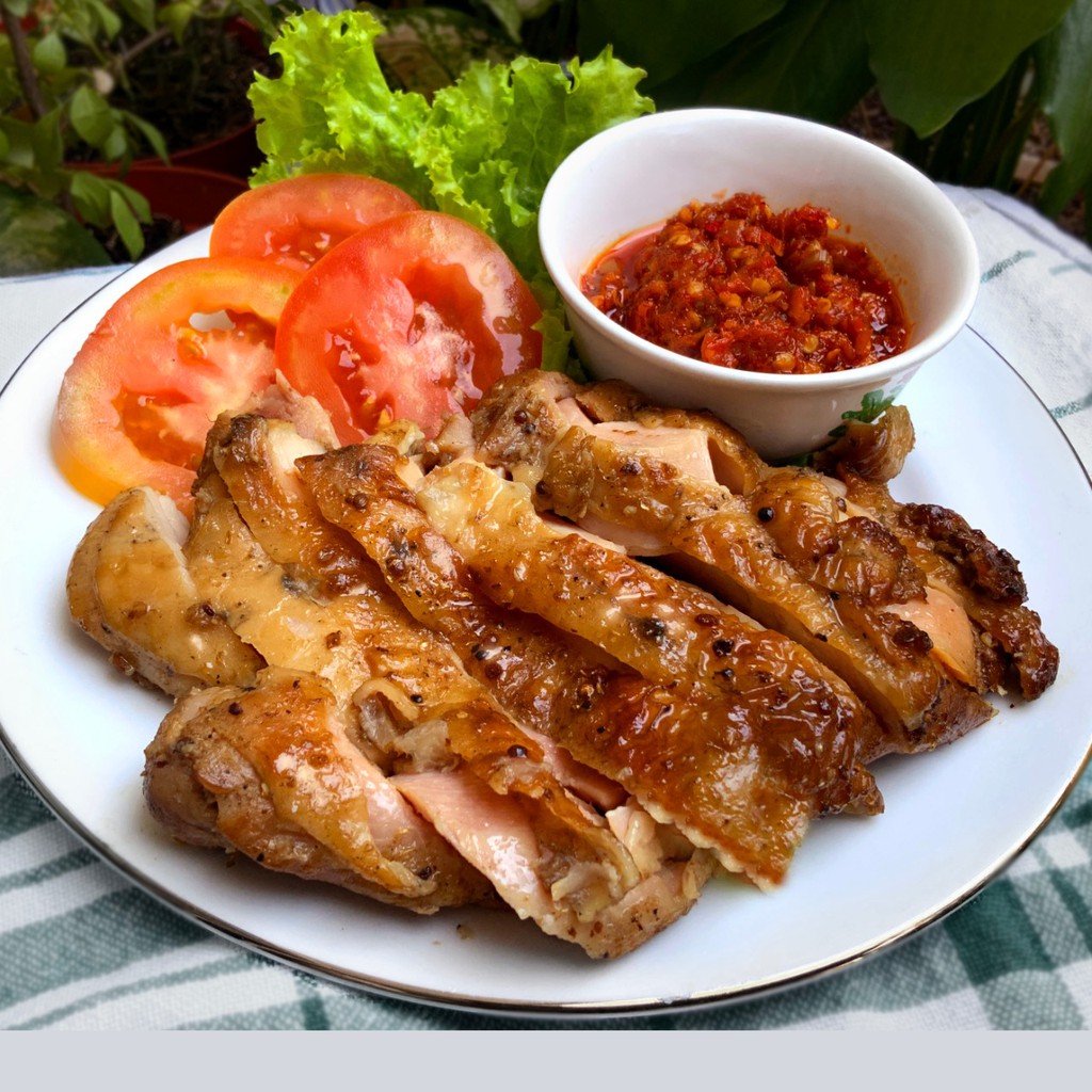 

Ayam Asap / Smoked Chicken Frozen Saung Ketumbar Halal Siap Goreng