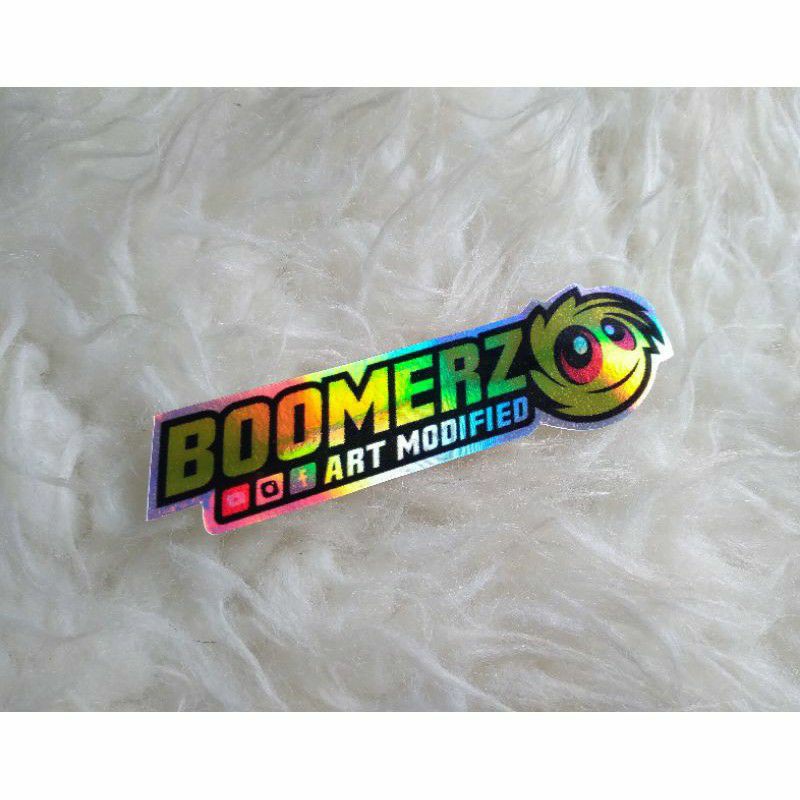 

Sticker boomerz art modified original / hologram