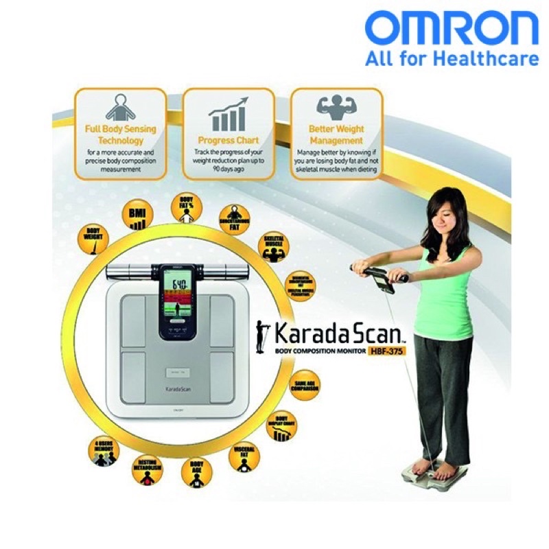 OMRON HBF 375 / KARADA SCAN OMRON HBF 375