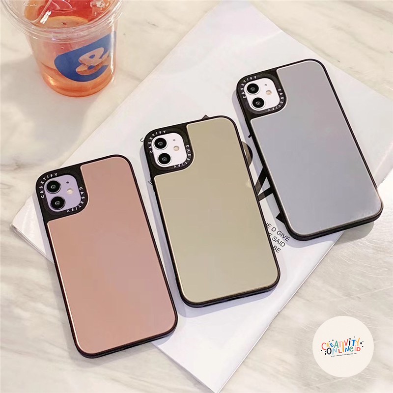Po1 3hari Casetify Mirror Custom Iphone12 12pro 12promax 7 8 7 8 X Xs Xr Xs Max 11 11 Promax Shopee Indonesia