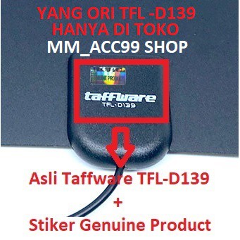 TAFFWARE Antena TV Indoor Digital LED LCD DVB-T2 4K High Gain 25dB TFL-D139 100% ORIGINAL