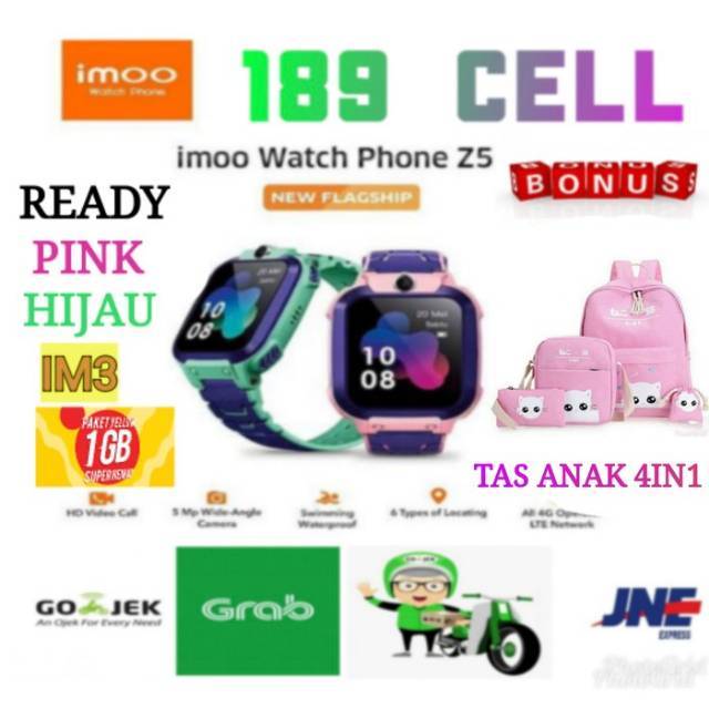 IMOO Z5 WATCH PHONE HD VIDEO CALL GARANSI RESMI IMOO INDONESIA