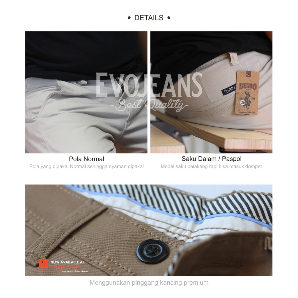 CELANA PANJANG CHINO PANTS - CHINO PANTS PANJANG