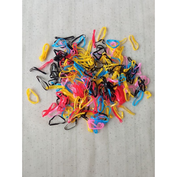 (+-250pcs) Karet Jepang / Karet Kuncir Anak