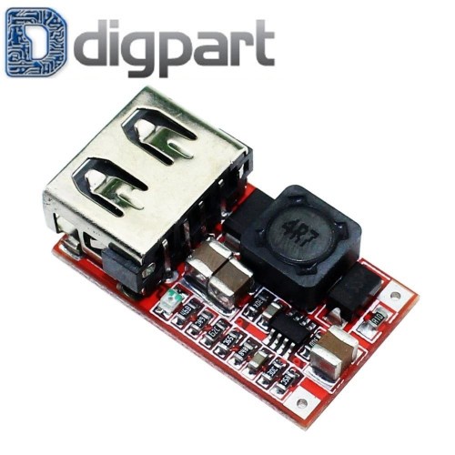 Module 6-24V 24V 12V To 5V USB Step Down Charger HP Motor Mobil Aki