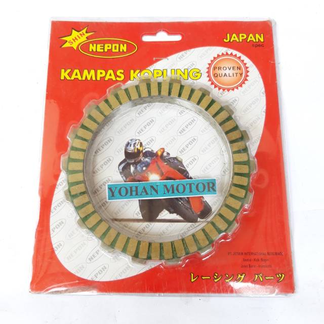 Kampas Kopling plat Kopling Racing Karisma Supra x 125 Nepon Japan