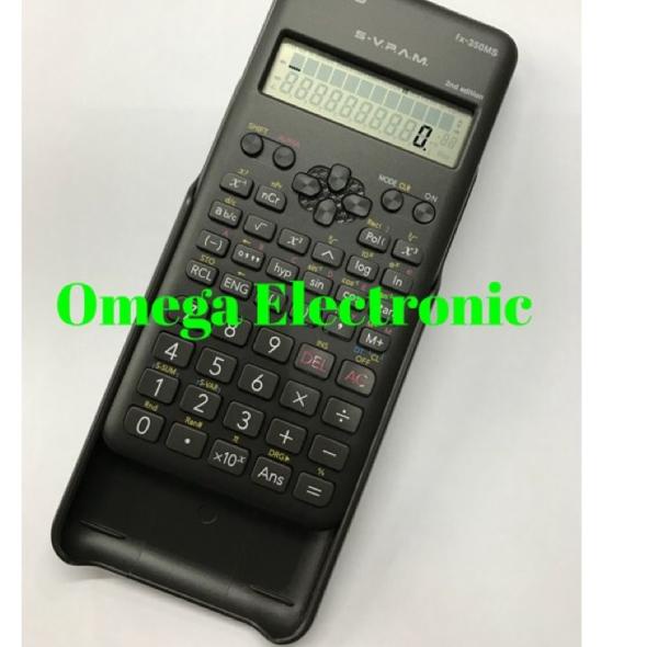 

Casio FX 350 MS - Scientific Kalkulator Kuliah Sekolah Calculator FX-350MS 2nd Edition ✔