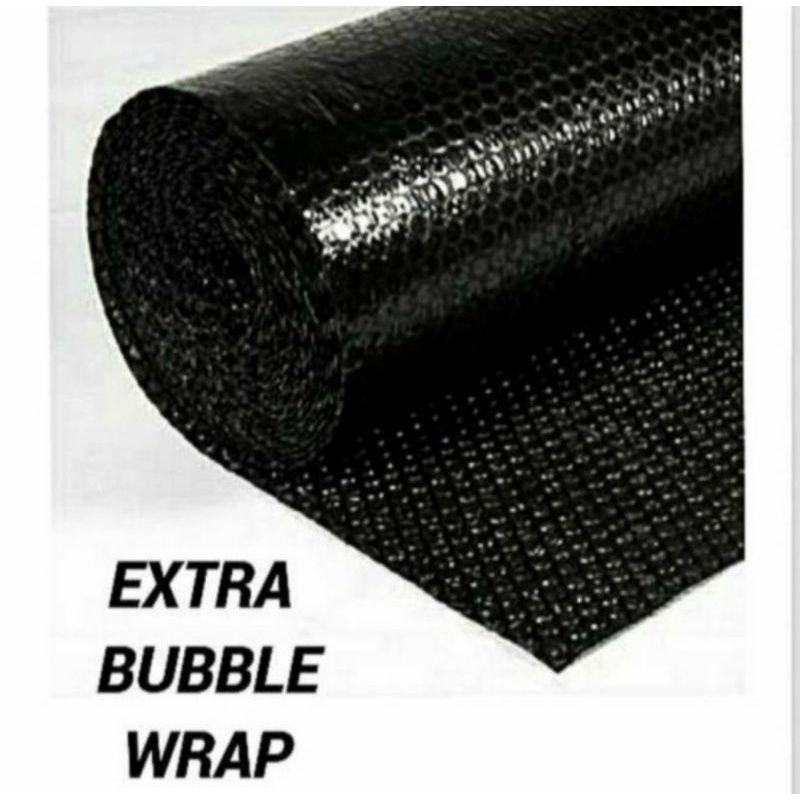 

Tambahan extra buble wrap