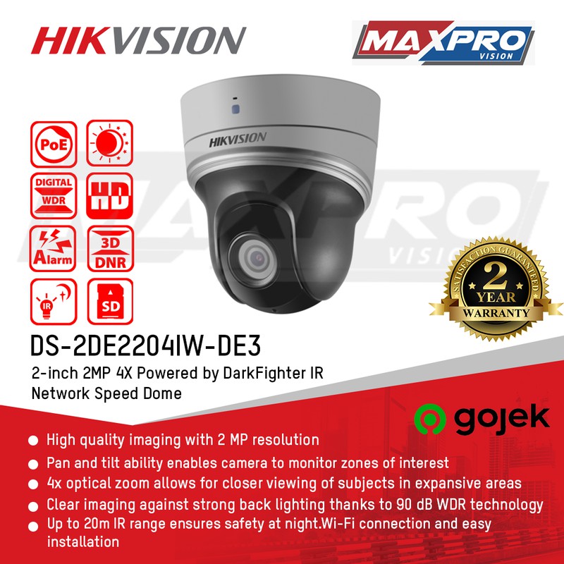 DS-2DE2204IW-DE3 - HIKVISION PTZ CAMERA