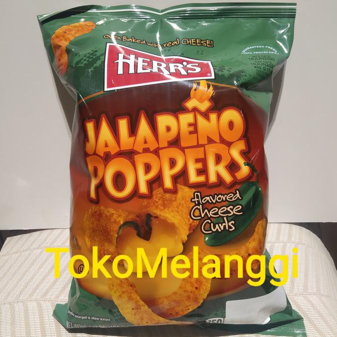 

Restock Herr'S Jalapeno Poppers Snack 184.3 G | Herrs Cheese Curls Import