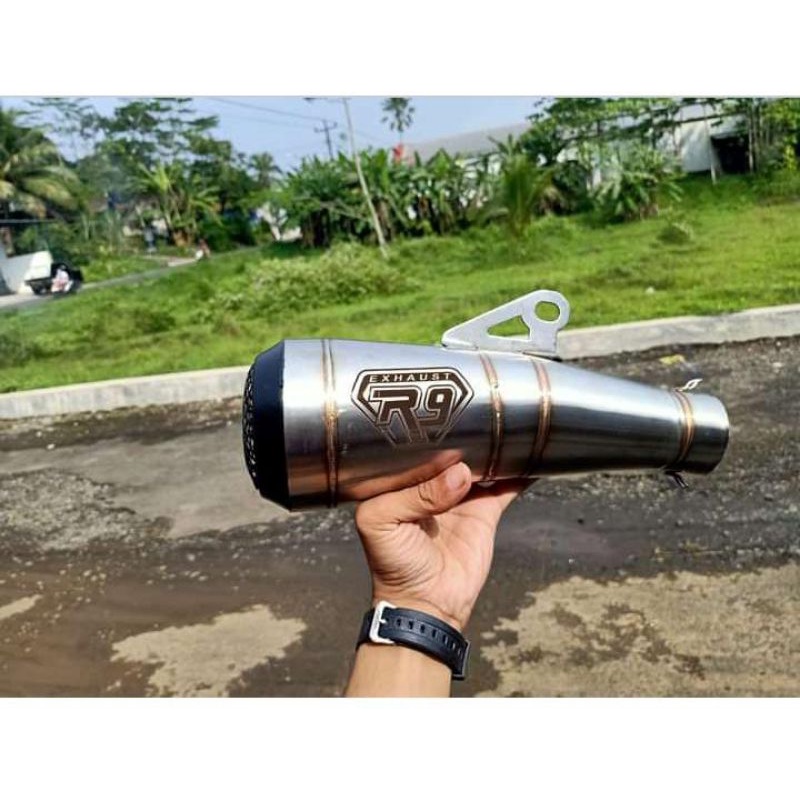 Knalpot R9 Buat Motor Ninja Rr Mono