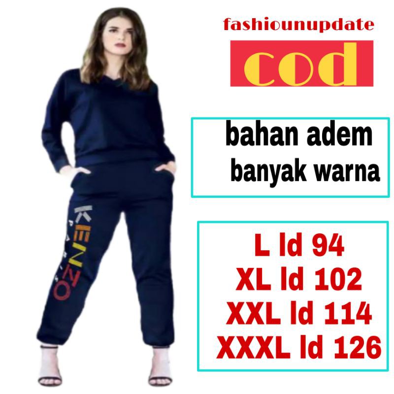 STELAN TRAINING BAJU OLAHRAGA PAKAIAN OLAHRAGA BAJU SENAM  TRAINING WANITA BAJU JUMBO WANITA