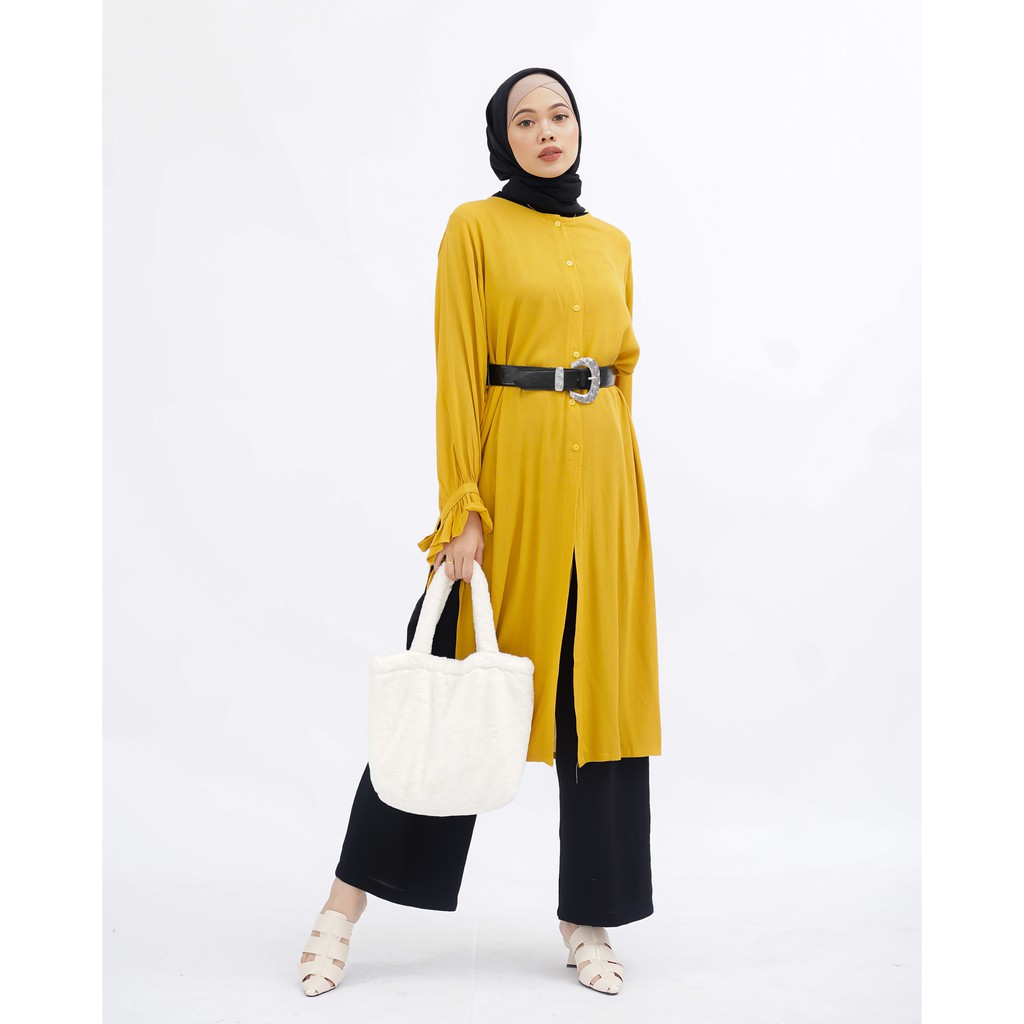 TUNIK DRESS LAUREL RAYON WRINKLE PREMIUM TUNIC B364