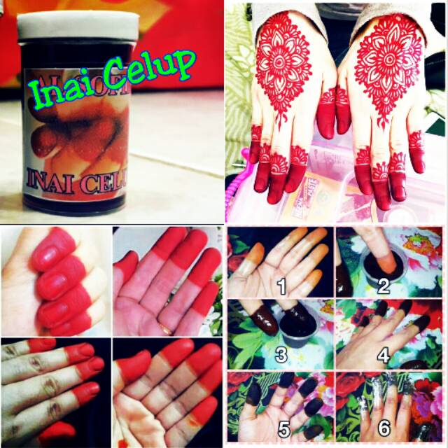 Inai Celup / henna Red Cherry 20 ml