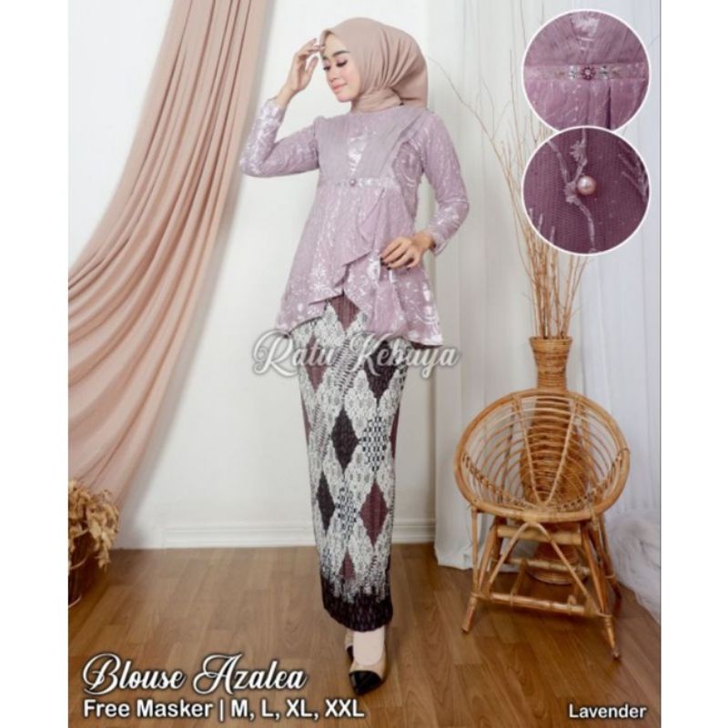 Set kebaya blose ratu//kebaya muslim//kebaya modern//kebaya pesta//kebaya brukat