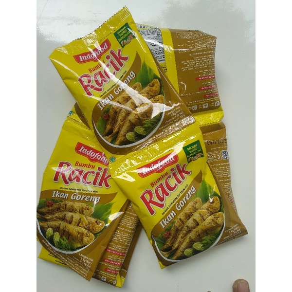 

Racik ikan goreng 1 renceng isi 10
