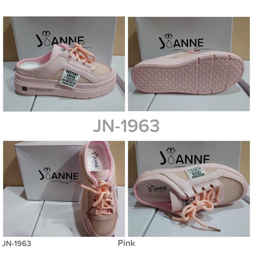 JOANNE SEPATU WANITA CASUAL SNEAKERS SHOES #JN-1963 ORIGINAL (RESTOCK)