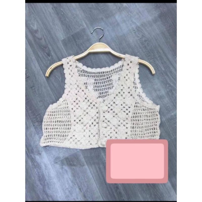 Rompi Rajut Korea Import / Vest Rajut Import Murah / Korean Style