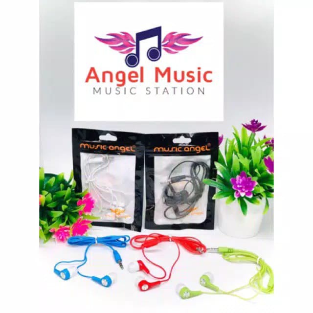 Headset Superbass Stereo model music angel