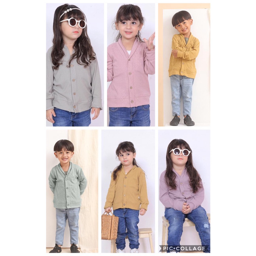 Share: Vanilla Cardigan / Cardigan Anak / Baju Anak