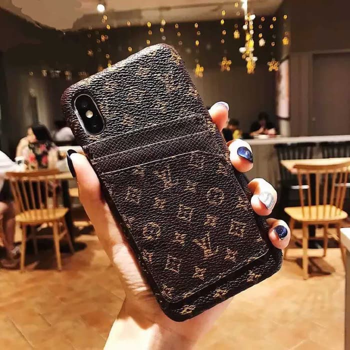 Vivo V15 Case LV Classic Pocket  Premium Casing Hp