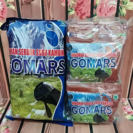 

Gomars Susu Kambing 1 renteng isi 10 saset