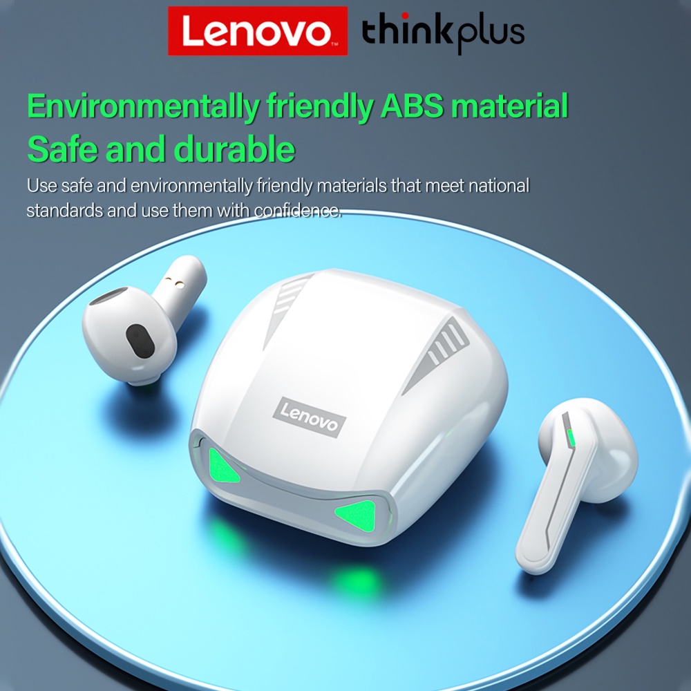 (100% orignial Lenovo, Yang palsu kalah sepuluh)Lenovo XT85 True Wireless Headphones with Mic In-ear Music Earphone Bluetooth 5.0 Earbuds Touch Control Sweatproof Sport dan