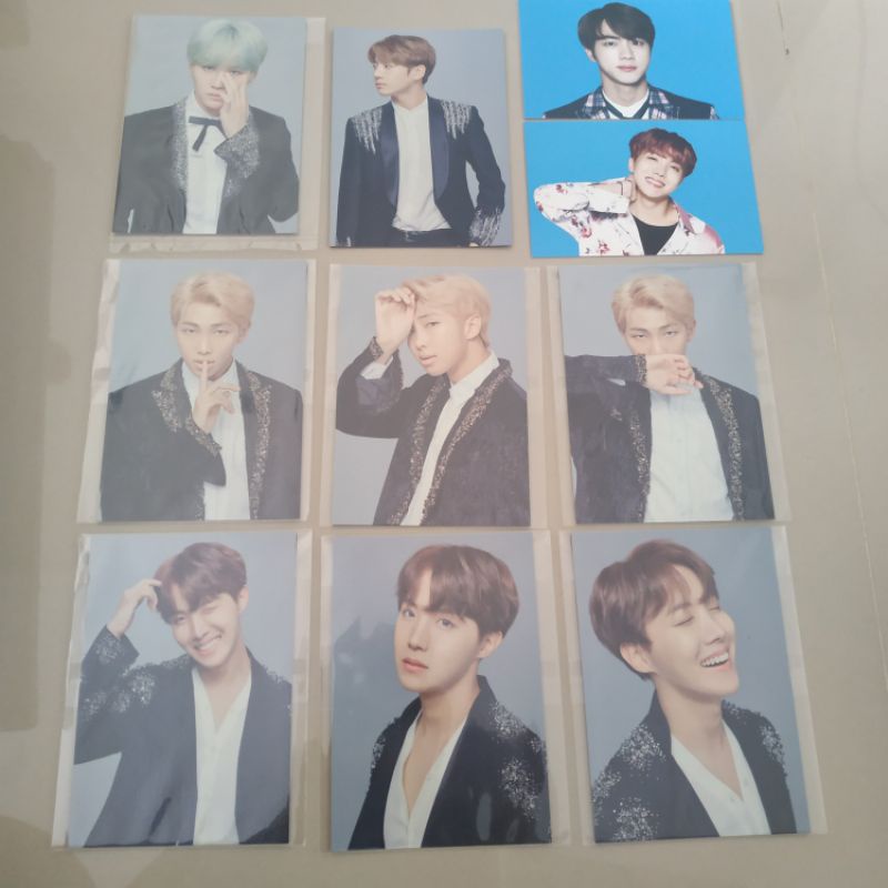 Mini Photo Card (MPC) Wings Tour The final Suga, RM, Jhope, JK