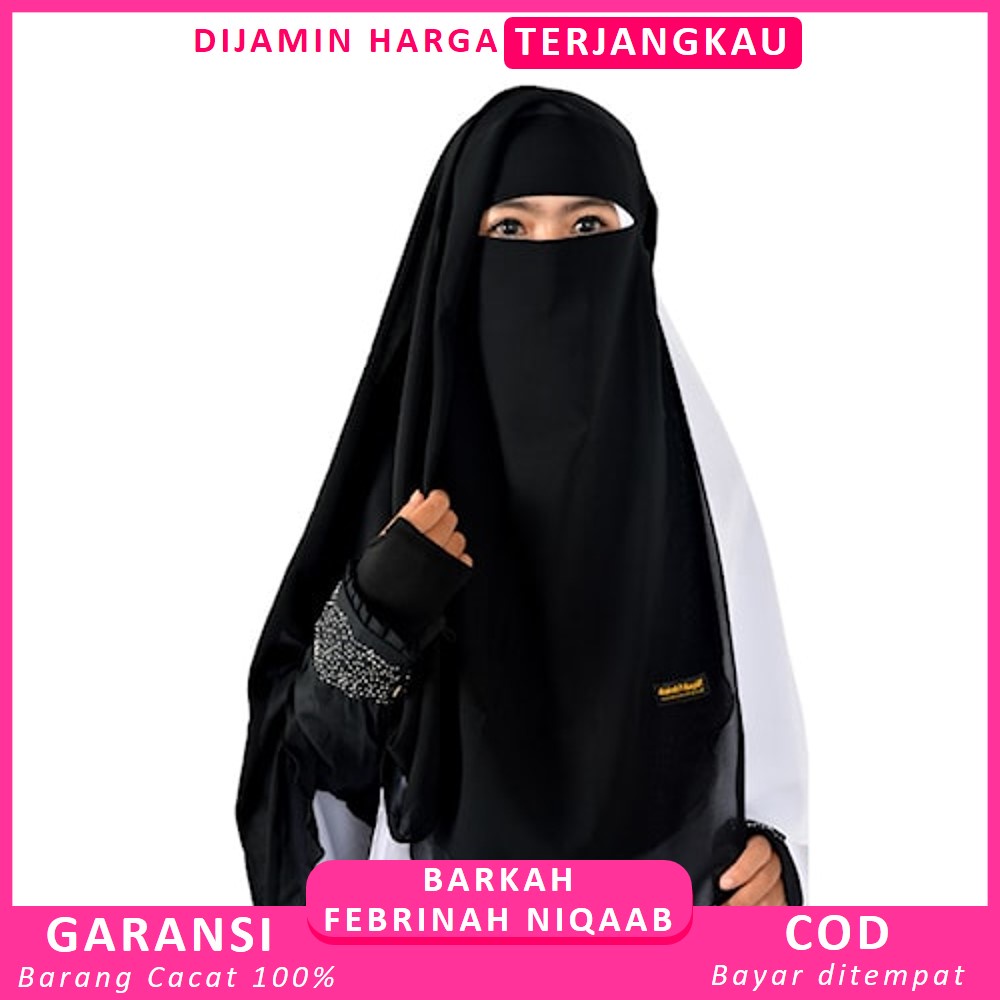 Cadar Niqab Khimar Muslim Niqob Hijab Niqab Jilbab Niqop Nikob Nikab Long Yemen Veil Yaman Jumbo Sif