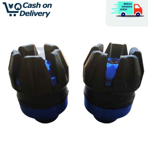 COD BIRU [PROMO] Jalu As Roda Depan CNC Model Bulat/Buah naga universal