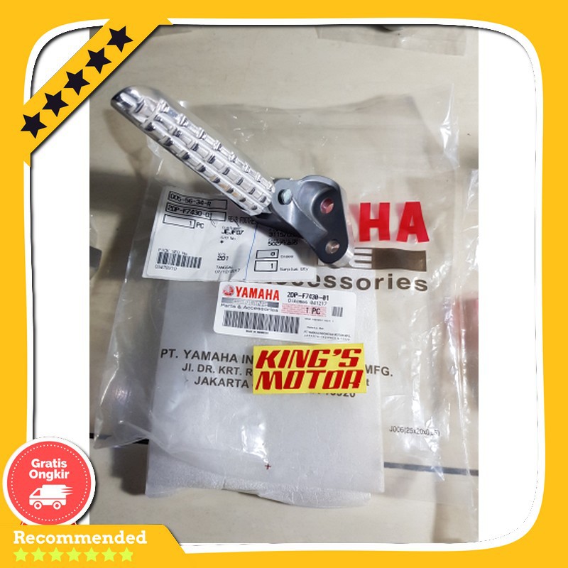 Spare Part Motor Footstep Foot Step Belakang Yamaha Nmax N Max Kiri Komplit Ori Asli Original