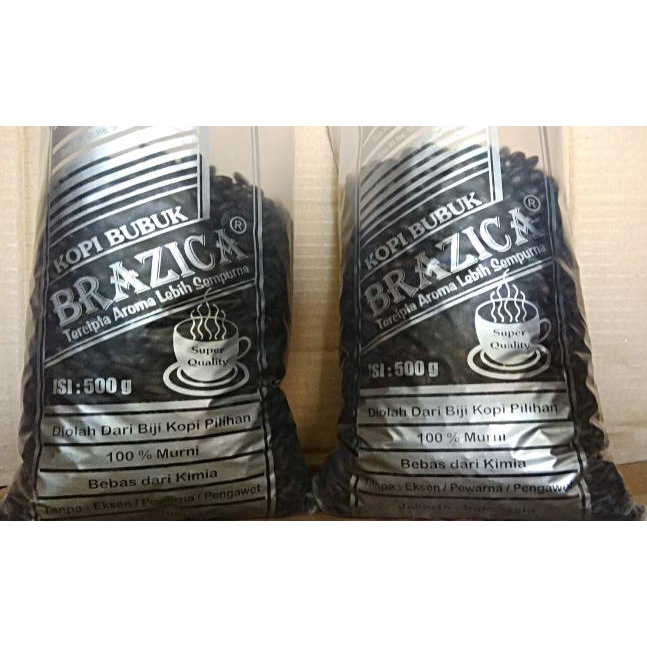 

Kopi Lampung 1Kg "Brazica" Ekonomis / Silver Quality (Biji/Bubuk)