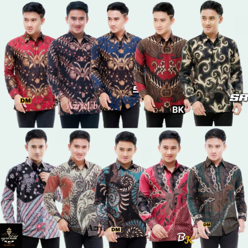 kemeja batik reguler slimf