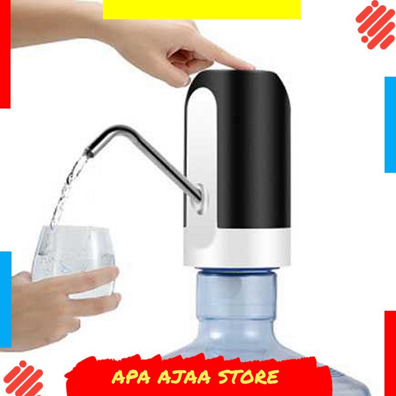 Terlariss !! Alloet Pompa Elektrik Air Minum Galon Rechargeable Pumping - SY-WD-01