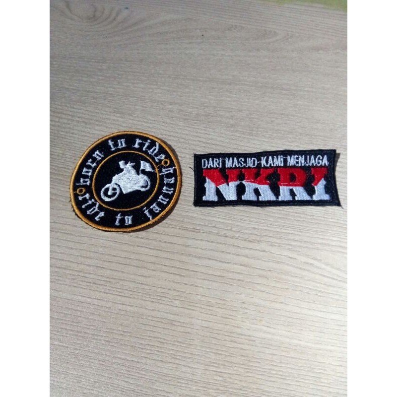 BIKERS SUBUHAN / LOGO DEPAN BIKERS SUBUHAN / BORN TO RIDE,  RIDE TO JANNAH / NKRI